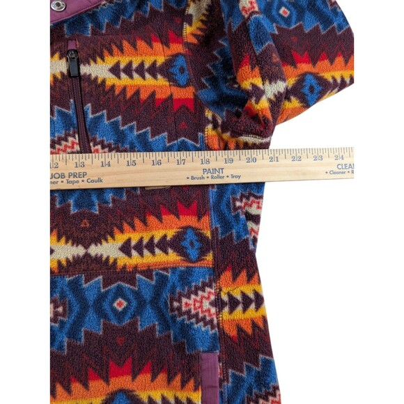 DRAVUS 1/4 Snap Fleece Aztec/Western Pullover Hoodie Men’s Size Small - Picture 4 of 8